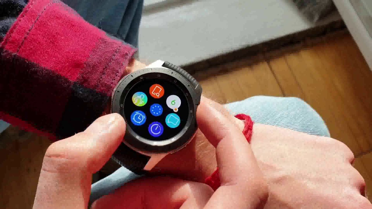 подключение galaxy watch к телефону