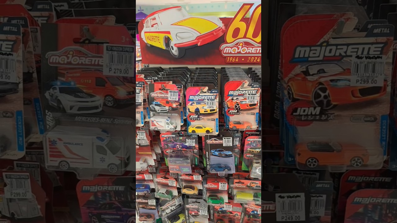 Majorette 1:64 JDM Diecast Model Cars with Moving Parts