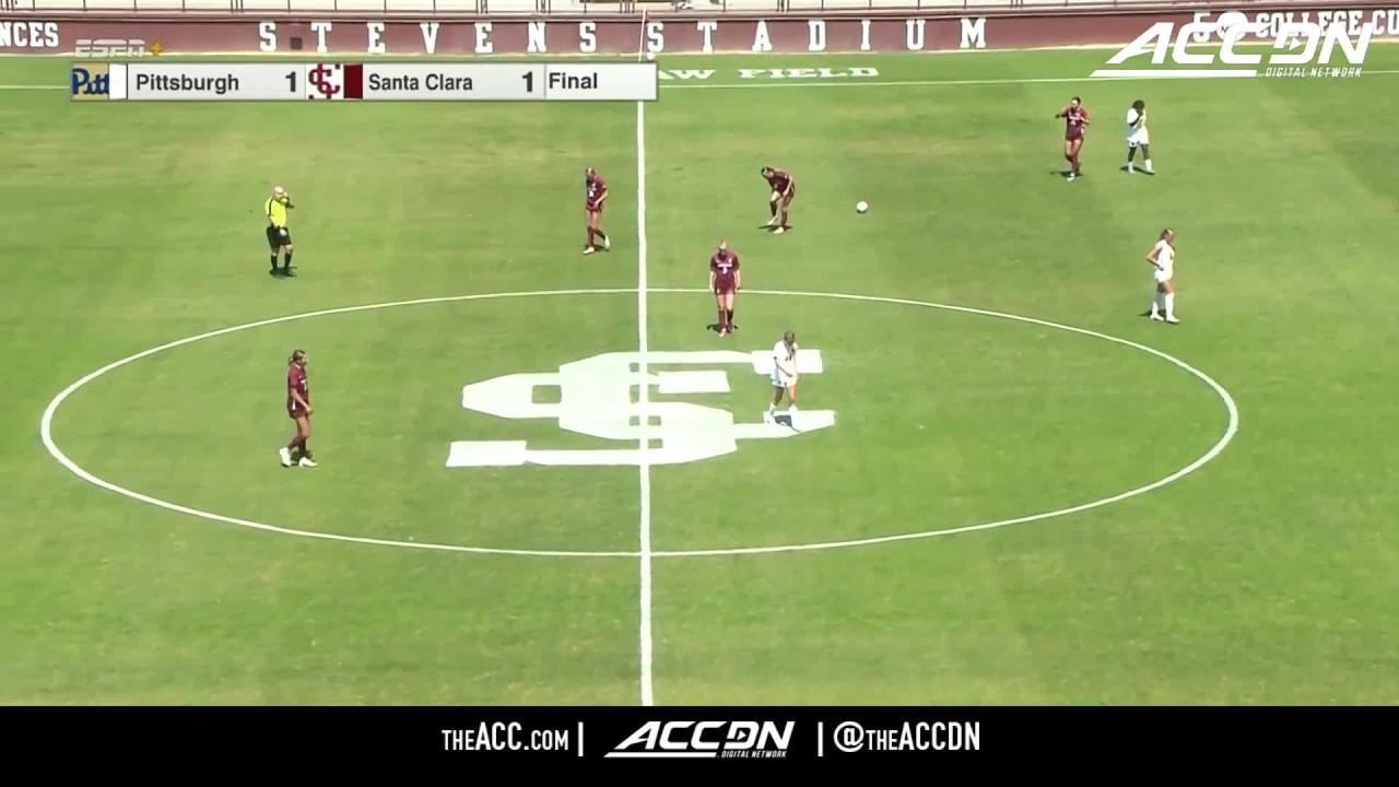 Pitt vs. Santa Clara Match Highlights | 2026 ACC Women's Soccer