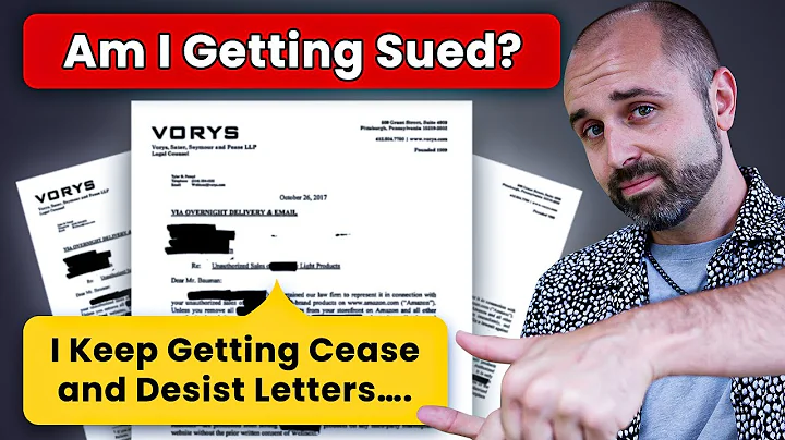 What To Do When You Receive Amazon Cease and Desist Letters From Law Firms?