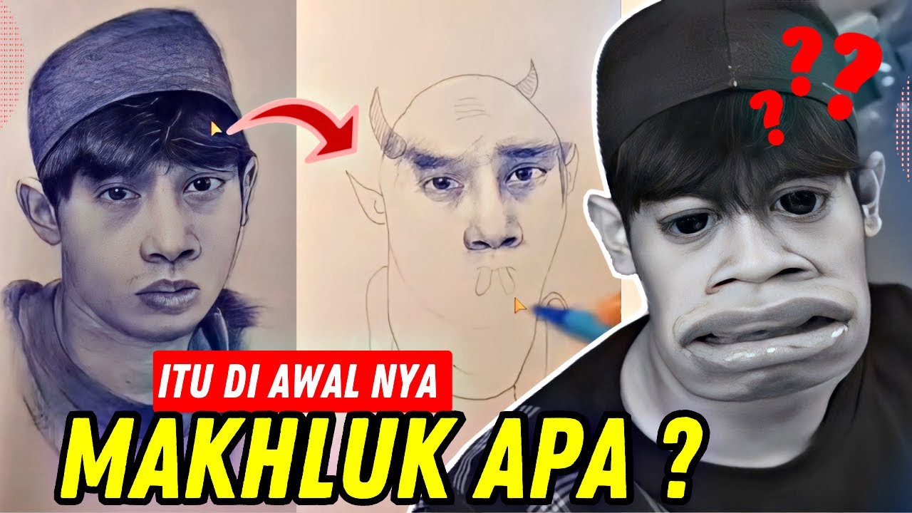 MELUKIS OZIIETV DENGAN POLA KEK GINI😭‼️