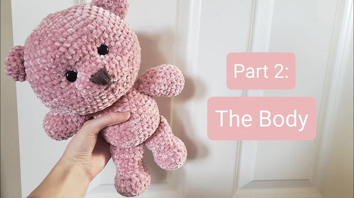 Learn to Crochet a Cute Velvet Teddy Bear!