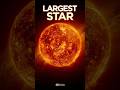 The Biggest Star Ever Discovered 😱 #space
