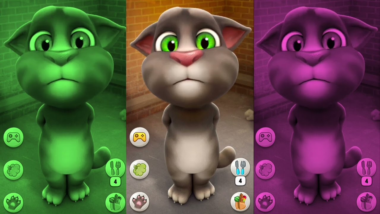 Talking Tom Cat Funny Gameplay 