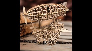 Steampunk Airship Working Model