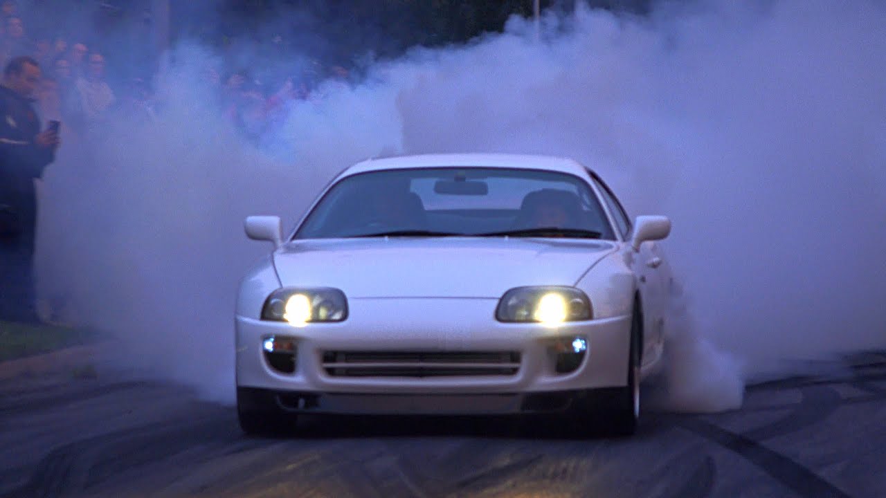 Tuned Car Burnouts - Vantaa Cruising - August 2024