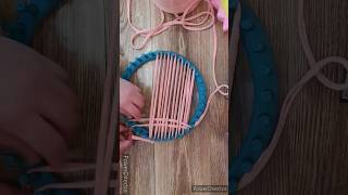 طريقة إستخدام النول الدائري | loom knitting round for beginners step by step