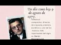 Un día como hoy: Fallecimiento de Dmitri Shostakovich