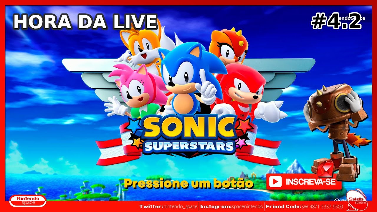 Jogo dos Sonhos SONIC COM 4 PLAYERS ATÉ ZERAR 