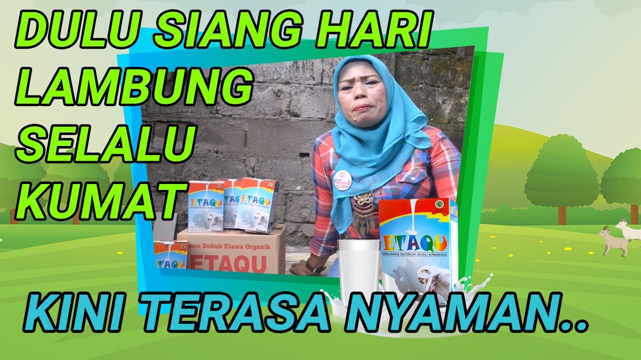Cara Mengatasi Batuk, Asma dan Asam Lambung Dengan Susu Kambing Etaqu