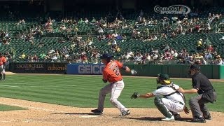 Ankiel's solo homer