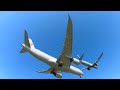 伊丹空港で旅客機をバトルさせてみた