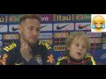 Neymar's Son Joins  him at Press Conference😂😂