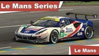 Iracing - le mans series 1 ...