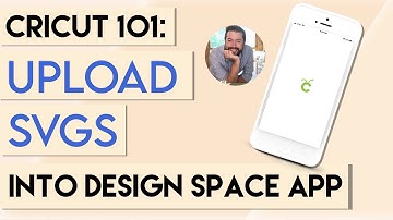 How to UPLOAD SVG FILES into Cricut Design Space App | Cricut Design Space App tutorial