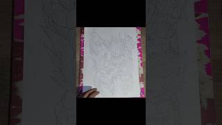 Drawing goku, vegeta, broly,beastgohan and orange piccolo