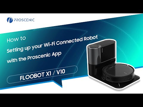 How to  Proscenic V10 Robot Vacuum Cleaner 