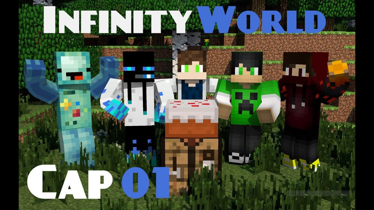 INFINITY WORLD | NUEVA SERIE 1# | Franco p de progamerfail - YouTube