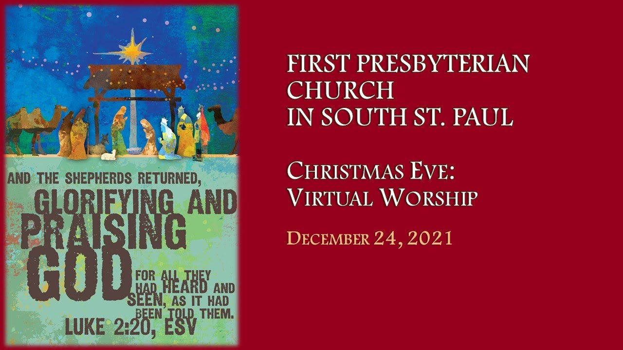 20211224 Christmas Eve Virtual Service YouTube