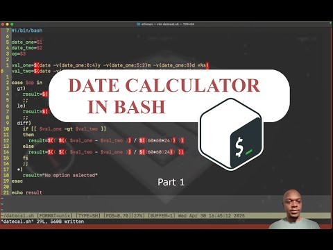 Date Calculator in Bash | Part 1