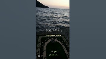 قران كريم | #تلاوة_خاشعة #اكسبلور #istagfar #قرآن #yasseraldossary #quran #راحة_نفسية #دويتو #لايك