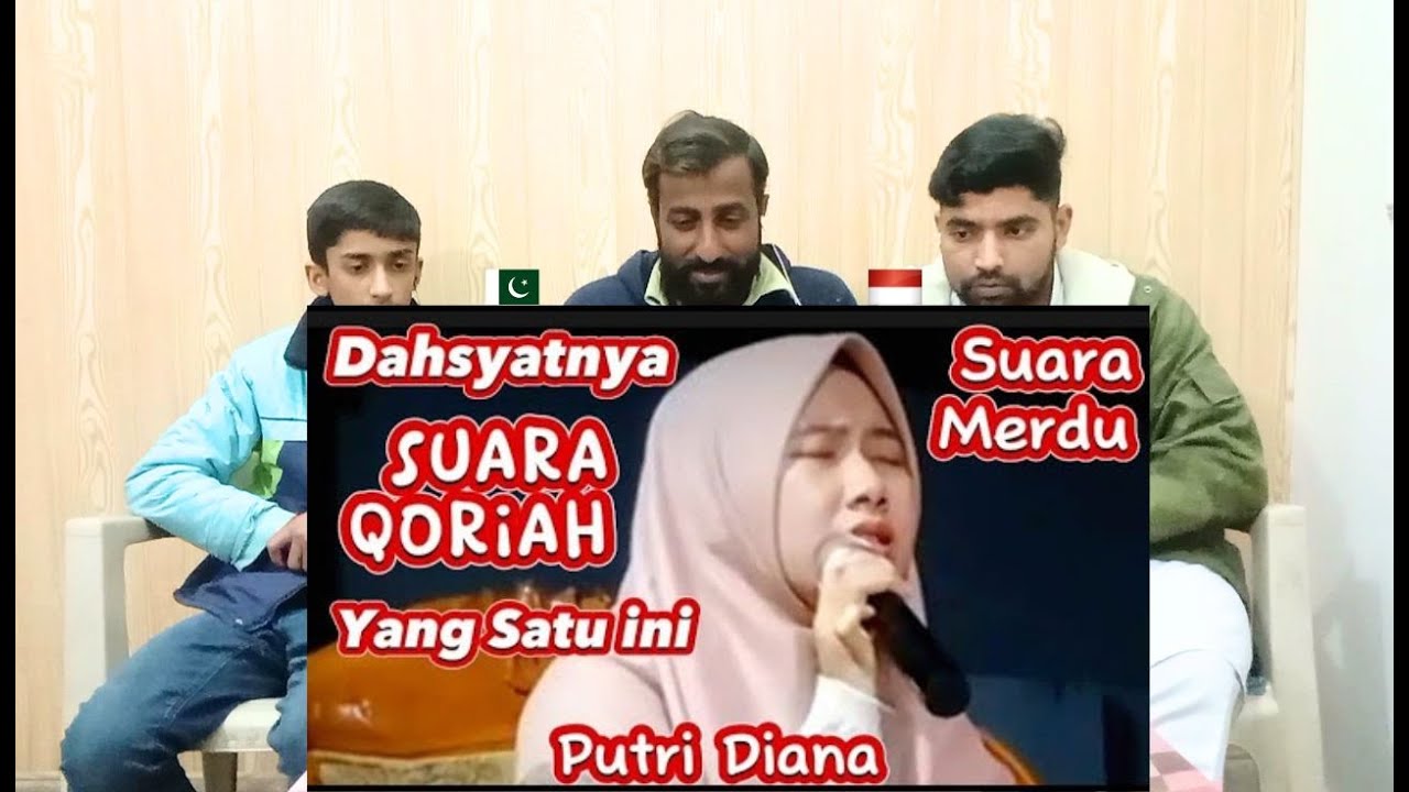 VIRAL‼️Qoriah Nasional Muda Cantik Suara Emas lPutri Diana #tilawah alquran Pakistani Reaksi D-R-RUE