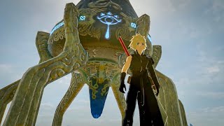 Playing As Cloud In Zelda Breath Of The Wild
