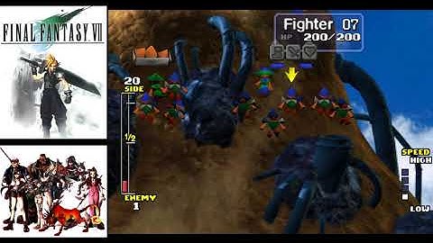 Final Fantasy VII Walkthrough Part 64 - Fort Condor War - The Egg & Final Fight for the Huge Materia