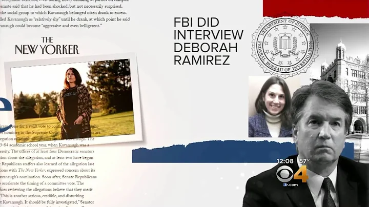 FBI Interviews Brett Kavanaugh Accuser Deborah Ram...