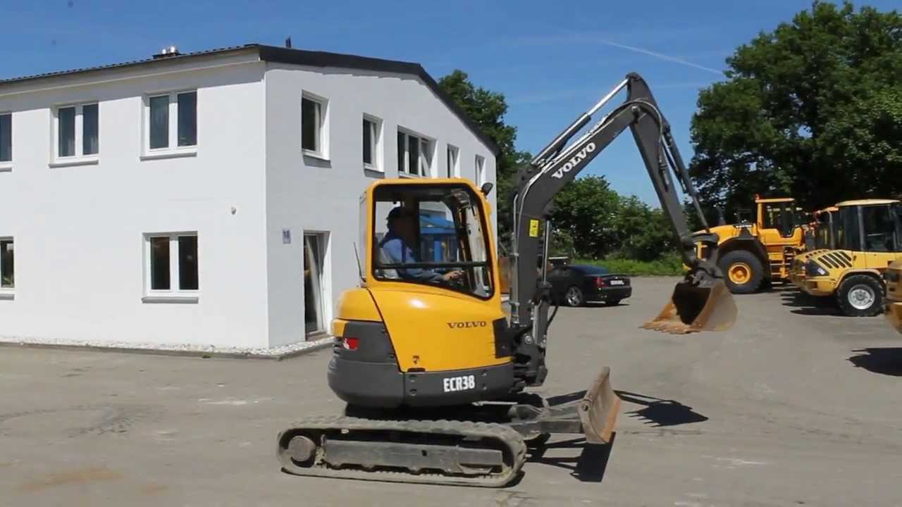 Volvo ECR 38, 2011, 880 h #11498 compact mirror