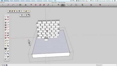 Playing around with Sketchy Physics (Sketchup)