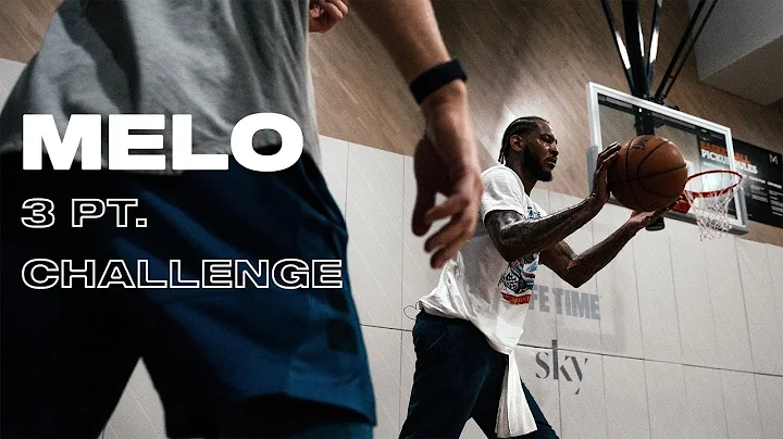 Carmelo Anthony vs. Alex Bazzell | Shooting Challe...