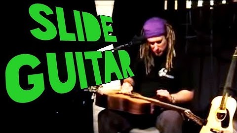 🔥 Mind-Blowing Blues Slide Guitar! Andrew Winton SHREDS on Ellis Guitar & Stompbox Drum! 🎸🥁