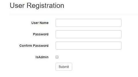 #9: User Registration / Sign Up Form in Asp.Net MVC using Entity Framework and SQL Server -