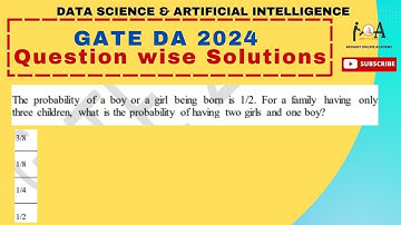Solved GATE DA 2024 Question Paper | DETAILED VIDEO SOLUTIONS | General Aptitude | Q. 7