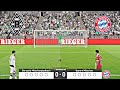 BORUSSIA M'GLADBACH VS BAYERN MUNCHEN FULL PENALTY SHOOTOUT | BMG VS BAY HIGHLIGHTS | PES