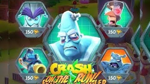 crash on the run I defeated frosty mutagen  nitrus nbrio in halloween!