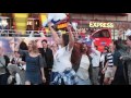 Yom Haatzmaut - Israel Independence Day Flash Mob  -- Time Square, NYC
