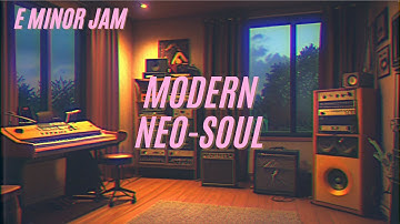 Relaxed & Easy Modern Neo-Soul Backing Track | E Minor