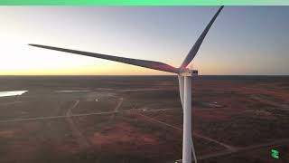 Bellevue Wind Turbines Spinning Zenith Energy