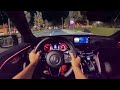 2021 Acura TLX Type S POV Night Drive (3D Audio)(ASMR)