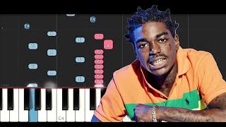 Kodak Black - Tunnel Vision (Piano Tutorial) chords