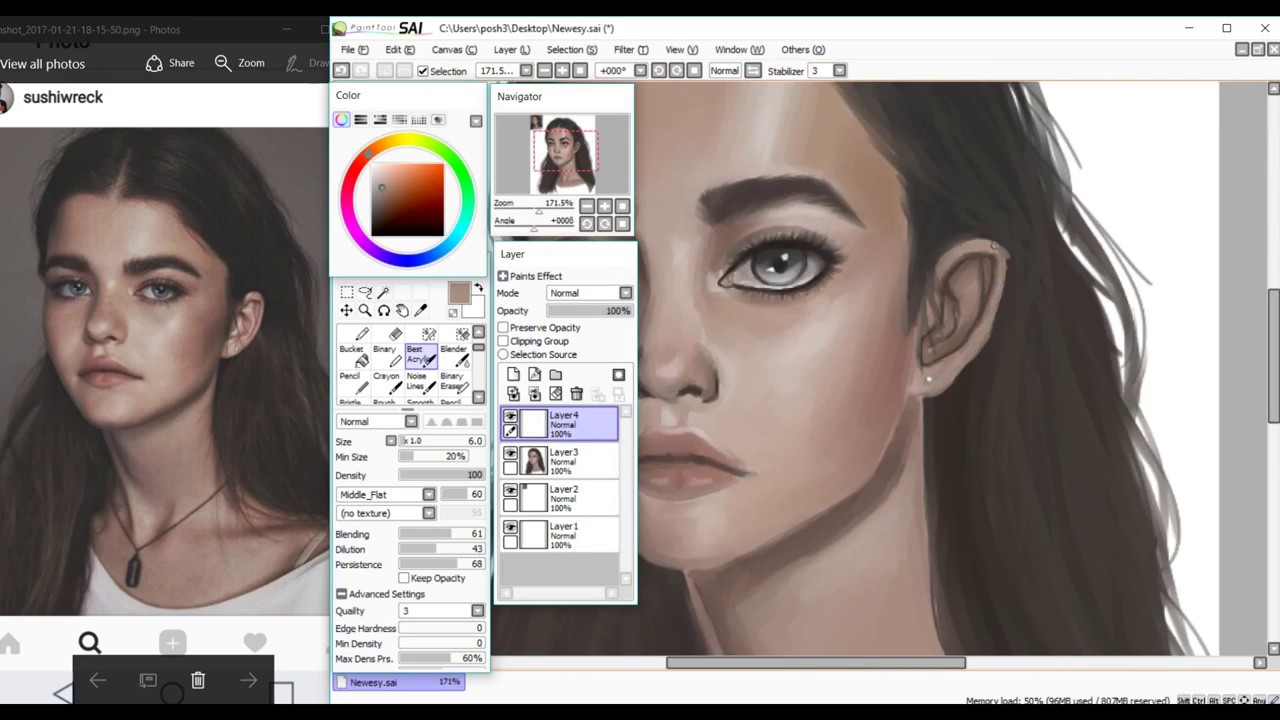 Realistic Digital Painting Speed Painting YouTube