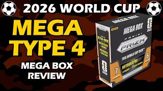 2026 Panini Prizm World Cup Retail Mega Box FIFA Soccer Review