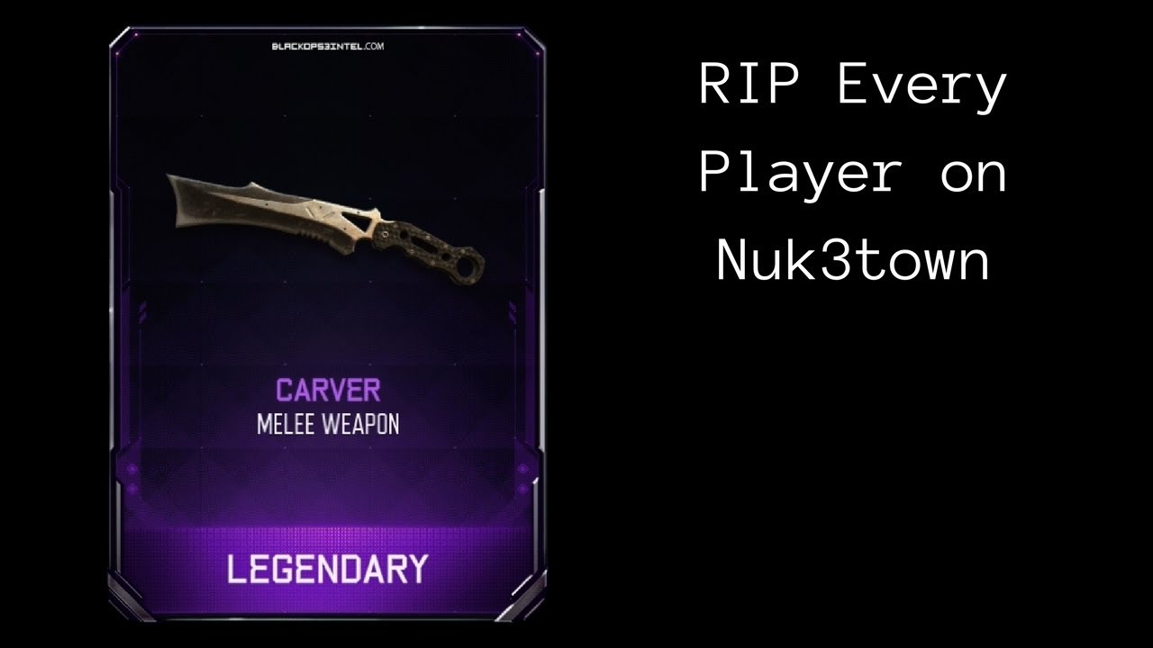 How to PROPERLY use a melee weapon in Black Ops 3 | Carver Gameplay