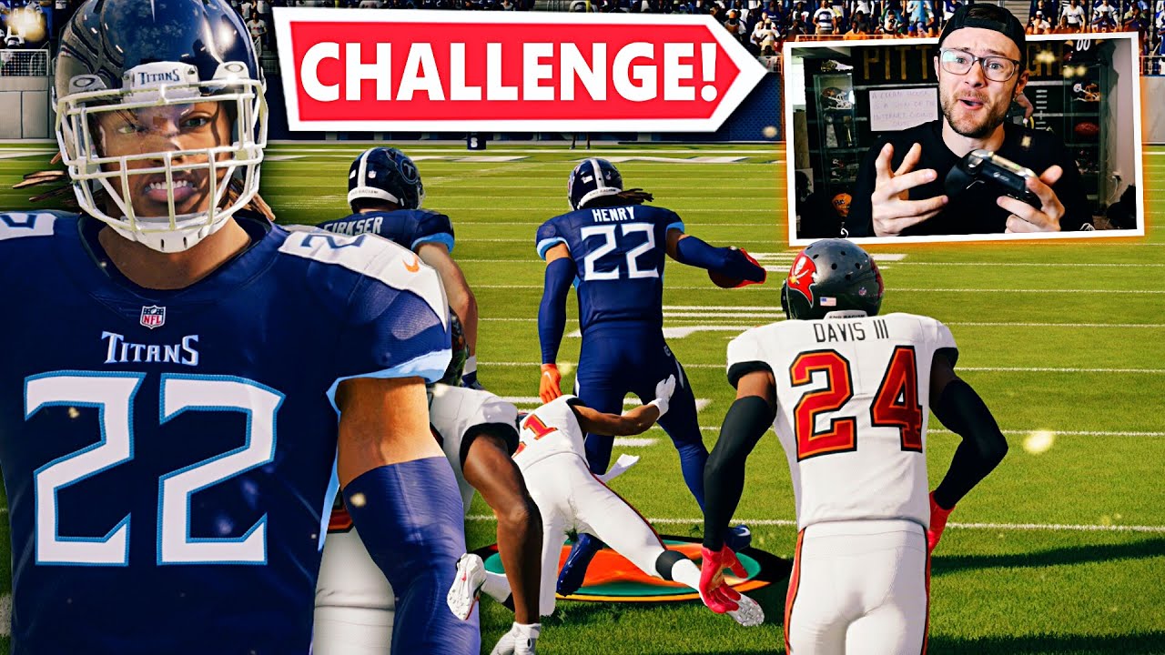 If I Lose Yards I Have To Quit Derrick Henry Challenge YouTube