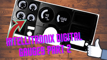 Intellitronix Digital Gauges for 73 87 chevy trucks pt 2