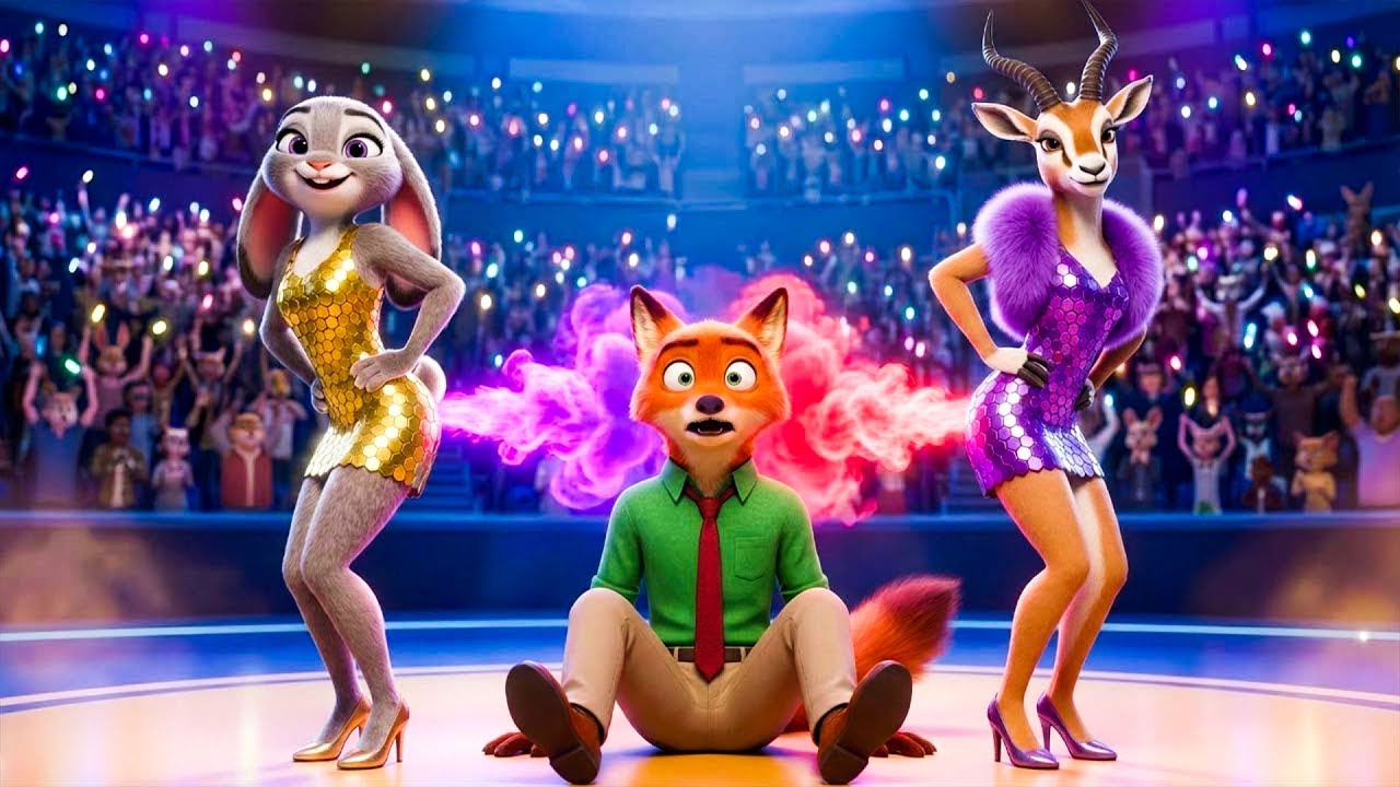 Zootopia 2 | New Family Fun – Nick, Judy & Gazelle in a Funny Fart Competition! Who Wins? 💨😂