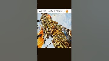 AK117 Grim Ending 🔥 #shorts #codm #codmobile