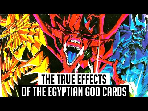 YGOPro Egyptian Gods Rereleased  Wicked Gods AnimeManga Effects   YouTube